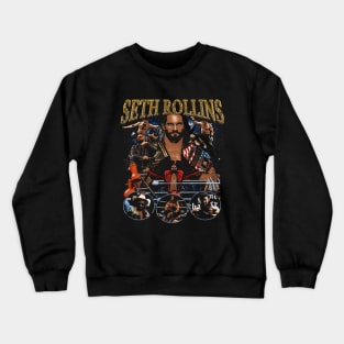 Seth Rollins Vintage Bootleg Crewneck Sweatshirt